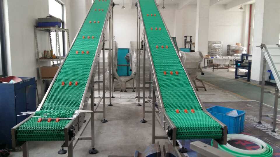 網鏈爬坡輸送機